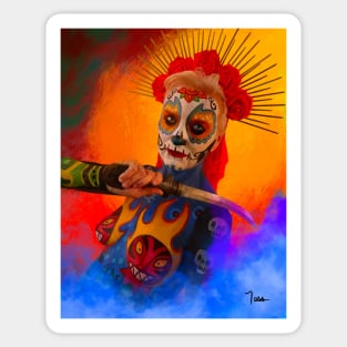 Killer Catrina Sticker